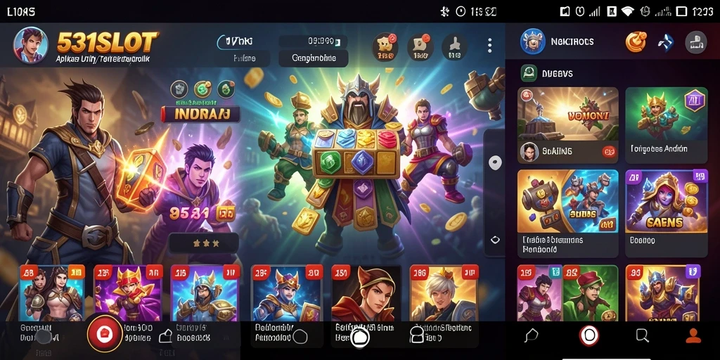 Tampilan gameplay 531SLOT yang sederhana dan intuitif.