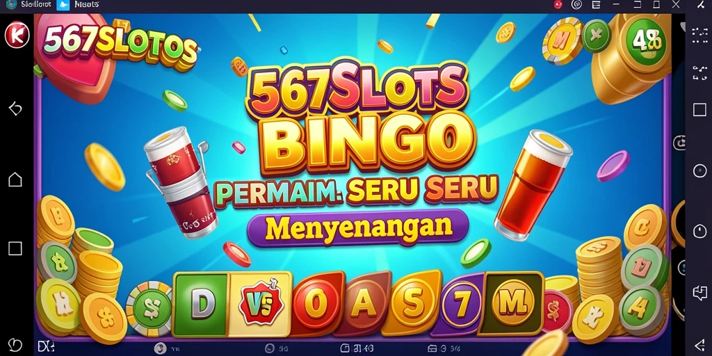 Tampilan foto gameplay seru di 567SLOTS dengan Bingo yang menarik.