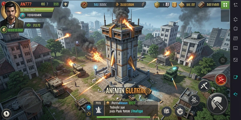 Gameplay menarik dari AN777 dalam kategori Tower Defense.