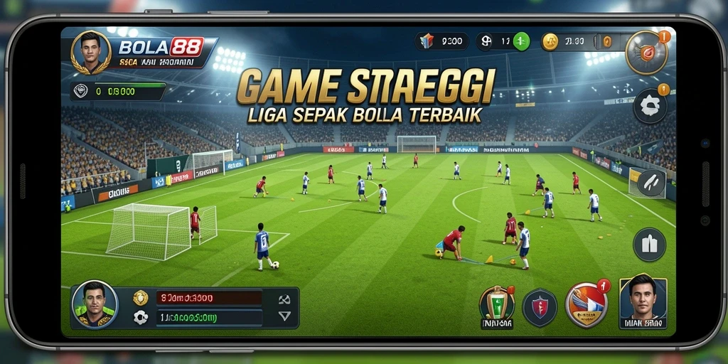 Tampilan gameplay menegangkan dari BOLA88 dengan strategi cerdas.
