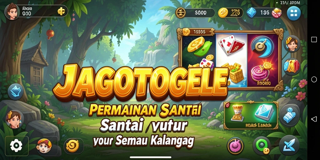 Screenshot JAGOTOGEL menampilkan keseruan gameplay Casual yang mudah diakses.