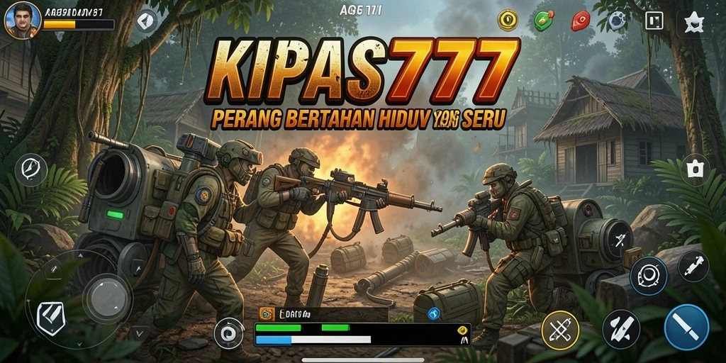 Tampilan gameplay KIPAS777 dengan pertempuran intens yang menarik.
