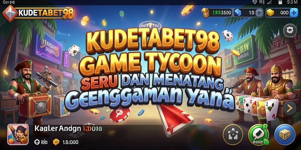 Tampilan gameplay KUDETABET98 dengan strategi manajemen yang menarik.