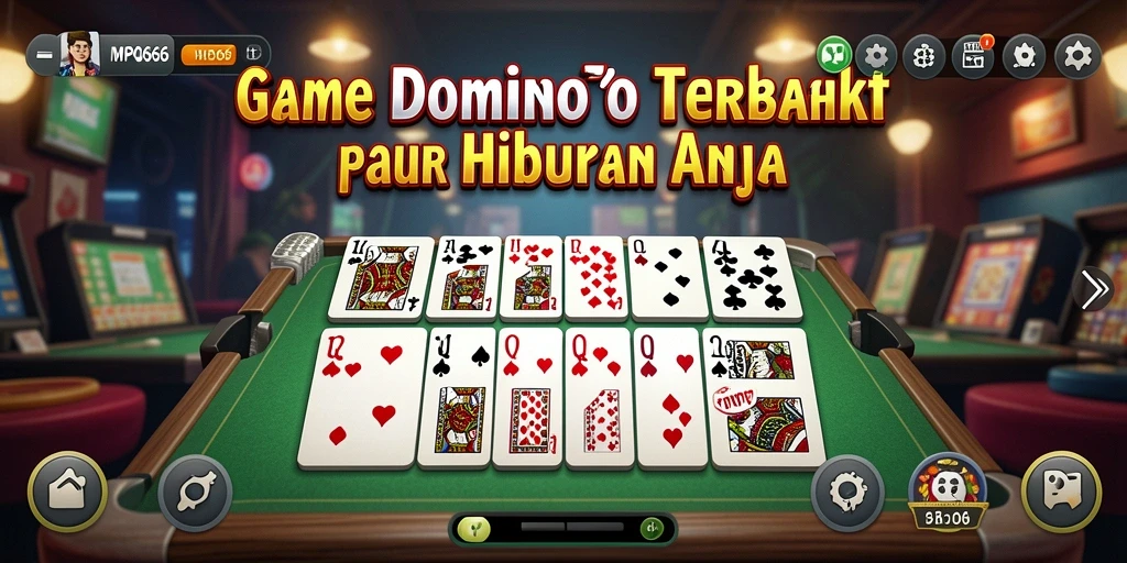 Screenshot MPO666 menampilkan gameplay yang seru dan interaktif di dunia domino.