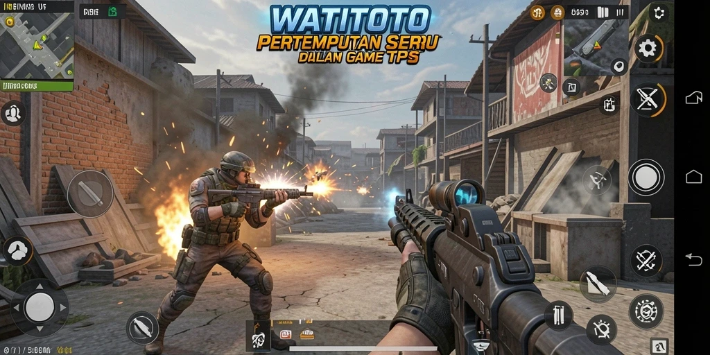 Tampilan menarik dari gameplay seru WATITOTO.